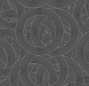 Черен луп Съвременен търговски килим