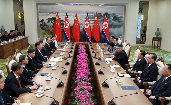 Срещата на Ким-Кси в Пхенян