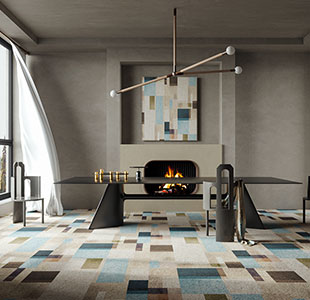 Mondrain BUE Loop Modern Hotel Carpet Tiles