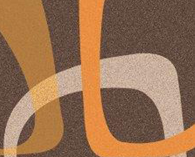 Ориндж Кът, модерен градски килим